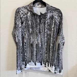 Women’s Large Ink N Burn Quarter Zip